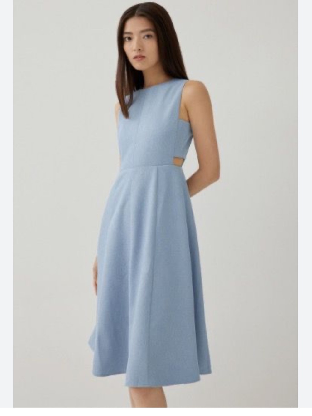 Love, Bonito Inka Texture Fit and Flare  Dress